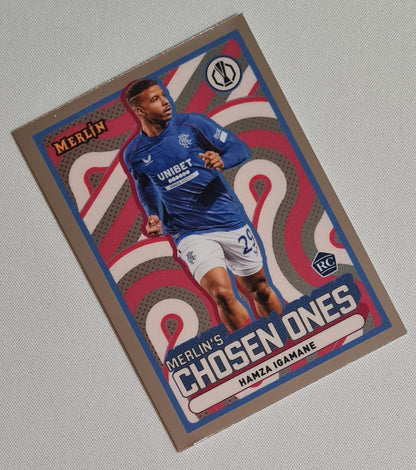 Hamza Igamane - 2025 Topps Merlin Chosen Ones (RC) #MC-17
