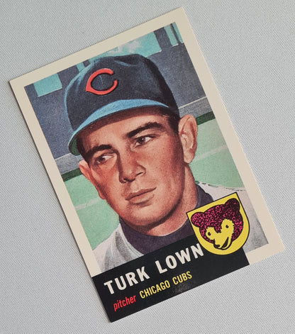Turk Lown - 1953 Topps Baseball Archives The Ulimate Series MLB Chicago Cubs #130