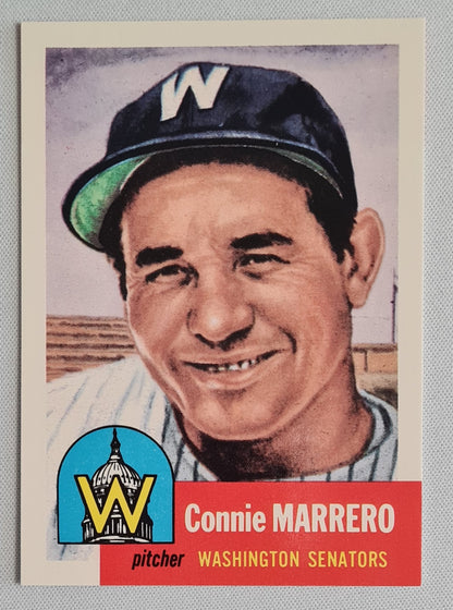 Connie Marrero - 1953 Topps Baseball Archives The Ulimate Series MLB Washington Senators #13