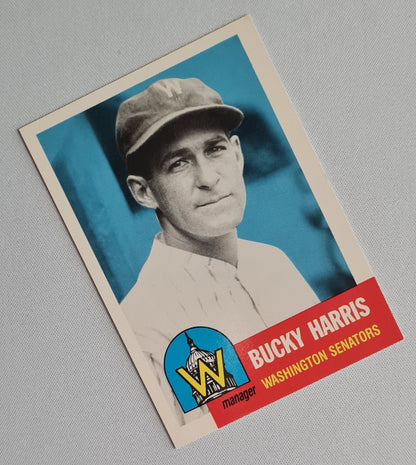 Bucky Harris - 1953 Topps Baseball Archives The Ulimate Series MLB Washington Senators Manager #313