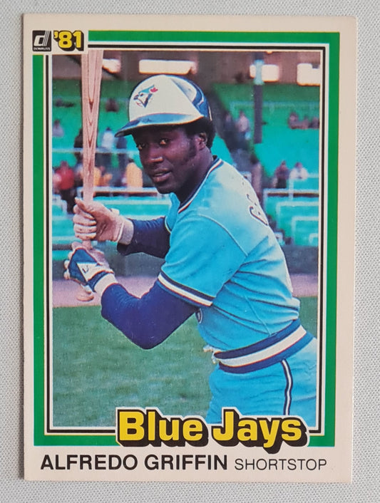 Alfredo Griffin - 1981 Donruss MLB Blue Jays First Edition Collector Series #149