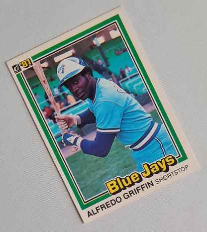 Alfredo Griffin - 1981 Donruss MLB Blue Jays First Edition Collector Series #149