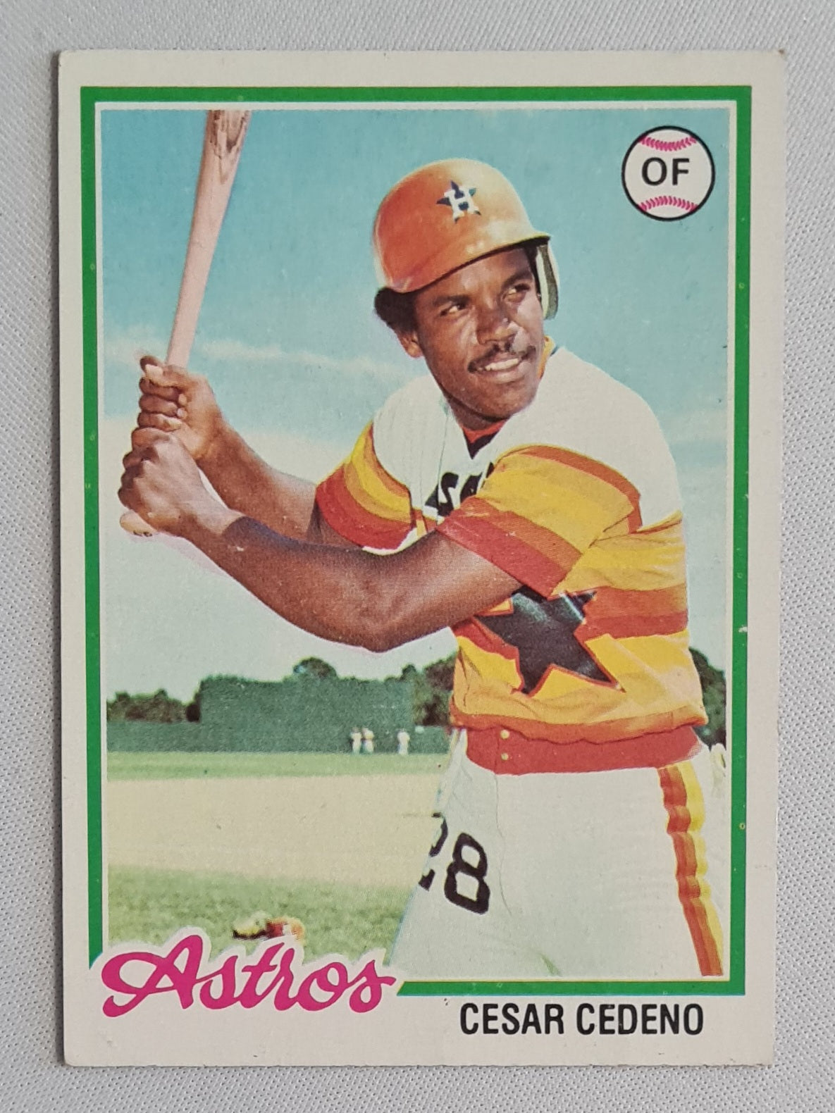 Cesar Cedeno - 1978 Topps "Chewing Gum Inc." MLB Houston Astro's #650