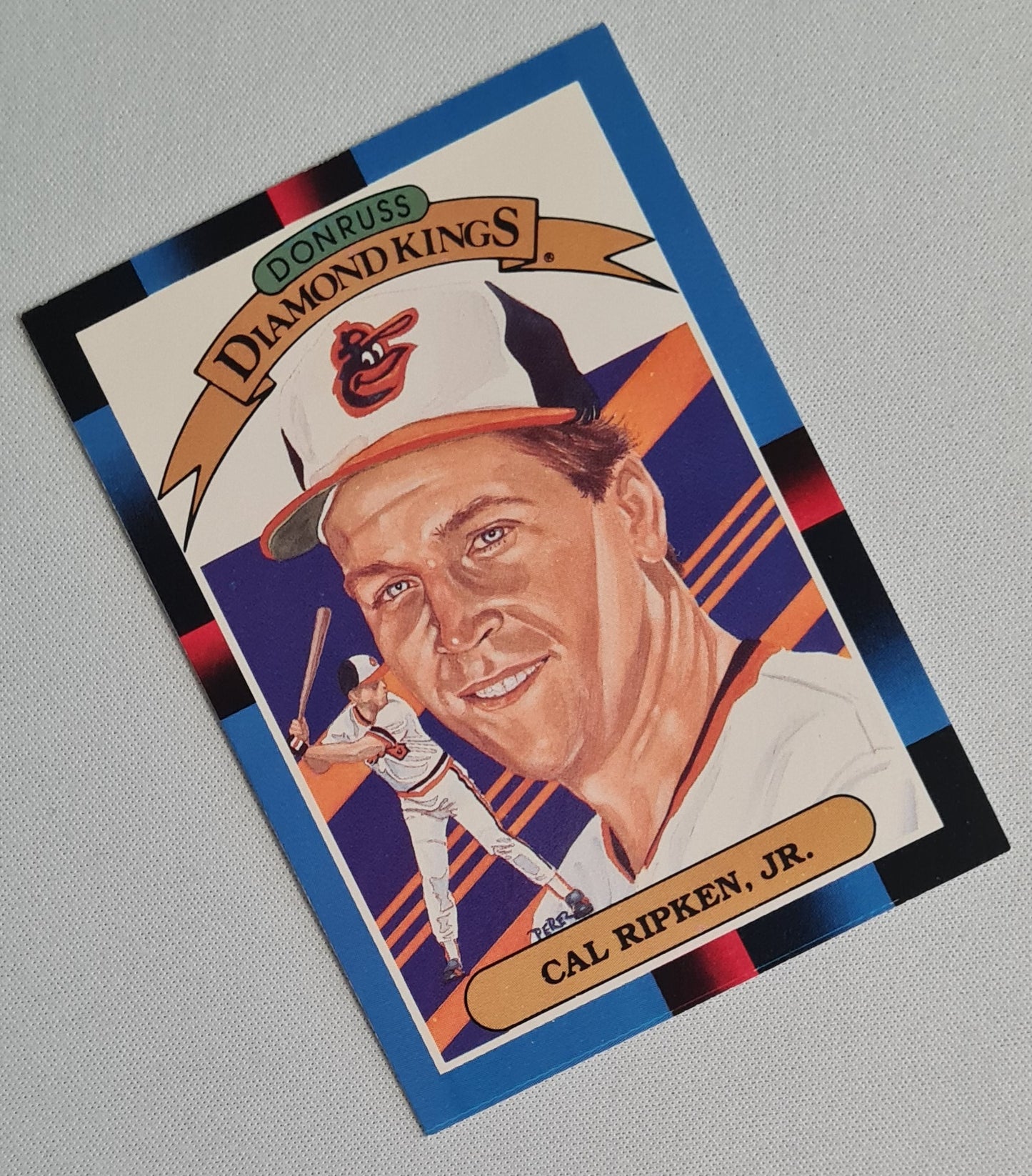 Cal Ripken Jr. - 1987 Leaf Donruss Diamond Kings MLB Baltimore Orioles #26