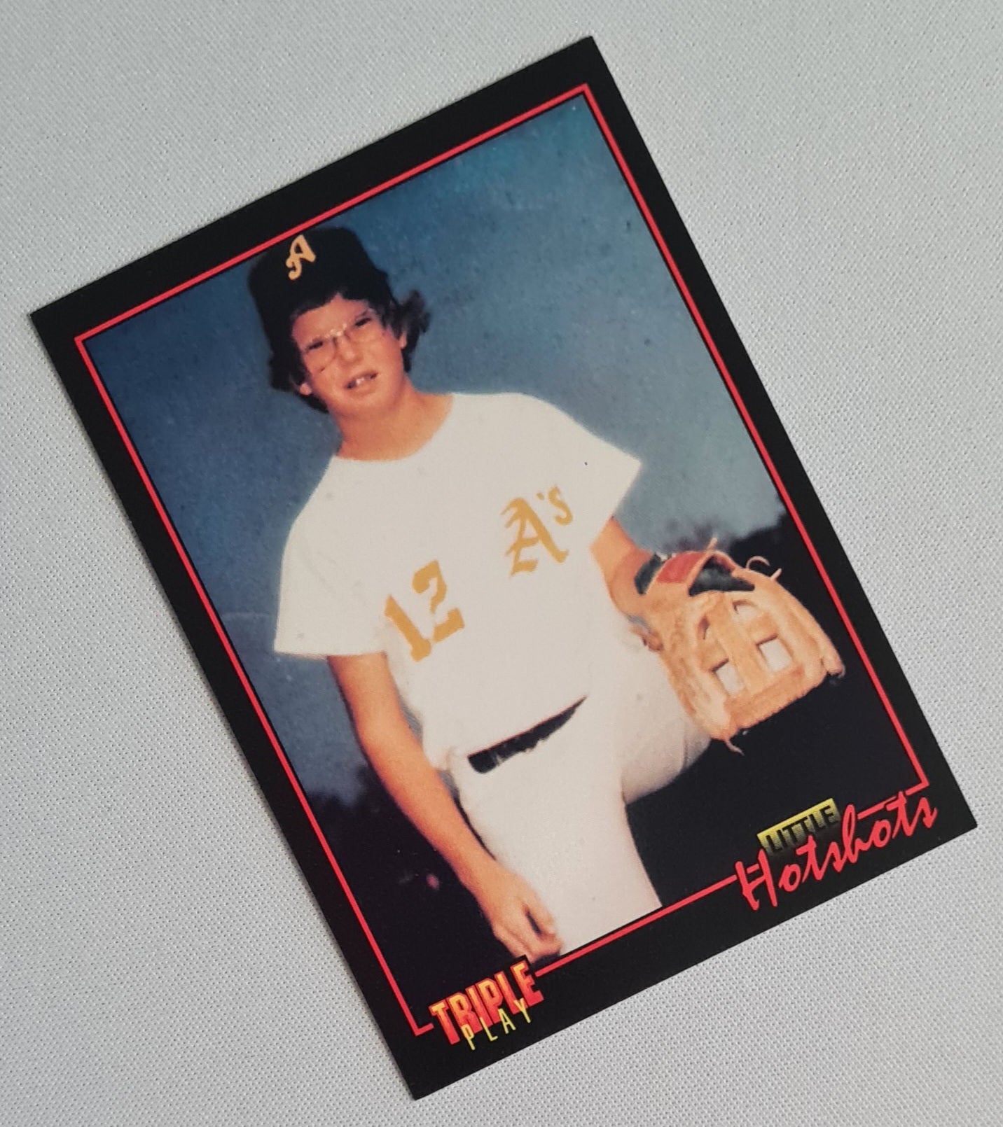 Mark McGwire - 1993 Leaf Inc. Little Hotshots Triple Play MLS A's #245