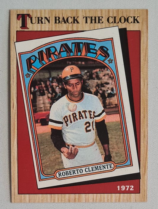 Roberto Clemente - 1987 Topps "Chewing Gun" Inc. Turn back the Clock #313