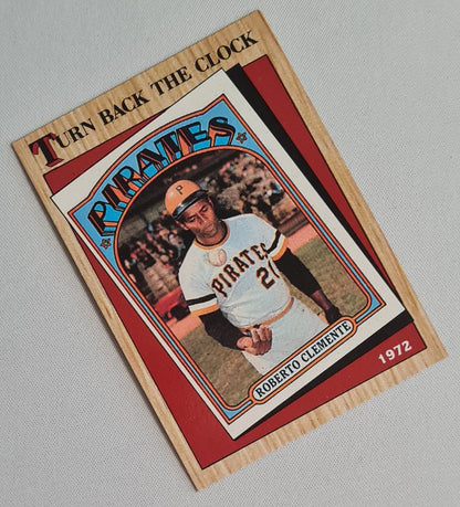 Roberto Clemente - 1987 Topps "Chewing Gun" Inc. Turn back the Clock #313