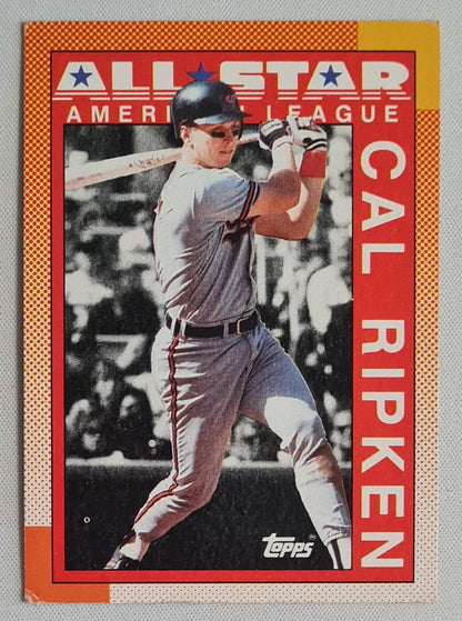 Cal Ripken - 1990 Topps (1989 AL Leaders) All Star American League MLB #388
