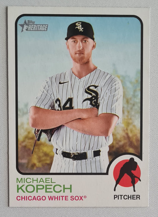 Michael Kopech - 2022 Topps Heritage MLB Chicago White Sox #658