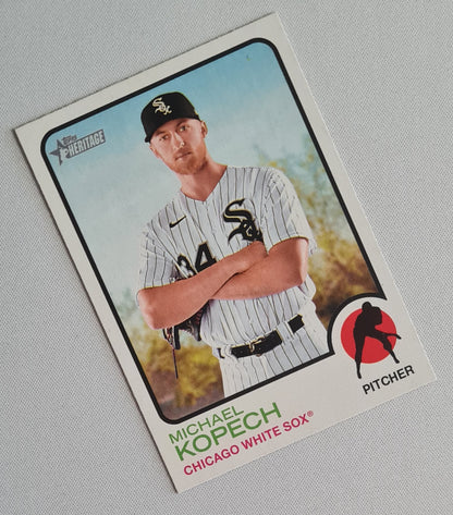 Michael Kopech - 2022 Topps Heritage MLB Chicago White Sox #658