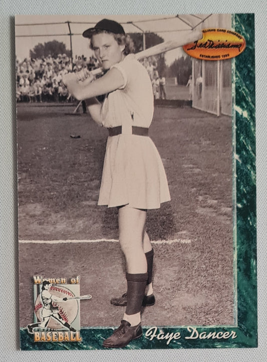 Faye Dancer - 1994 The Ted Williams Card Co. Women of Baseball #93