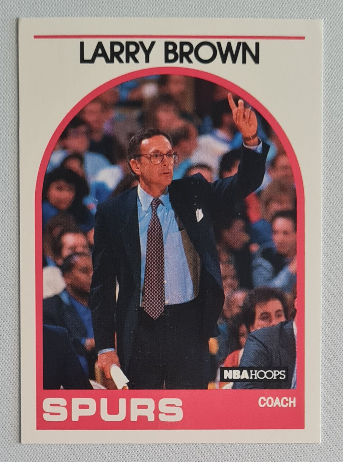 Larry Brown - 1989 NBA (Hoops) Properties Spurs Coach #102