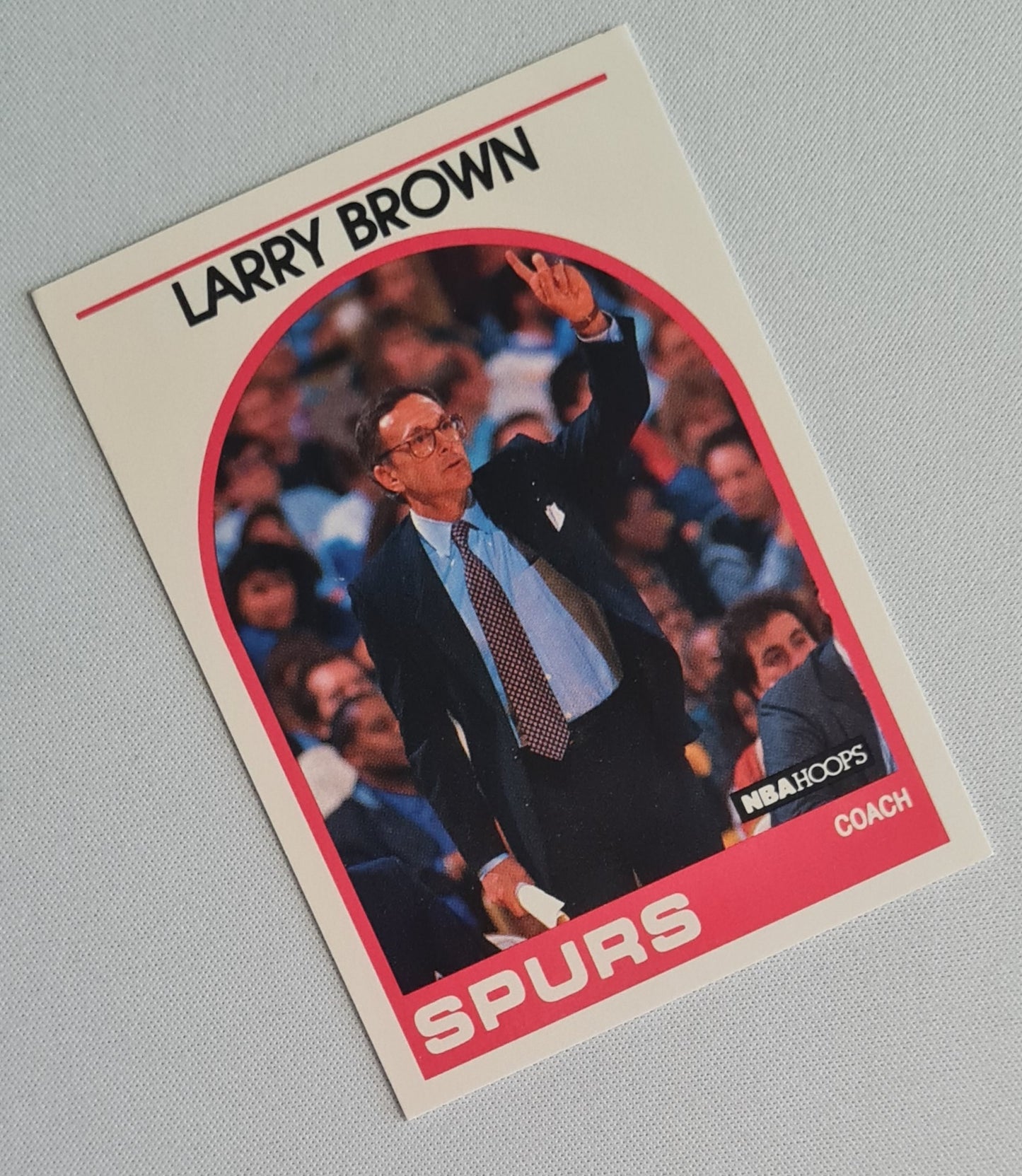 Larry Brown - 1989 NBA (Hoops) Properties Spurs Coach #102