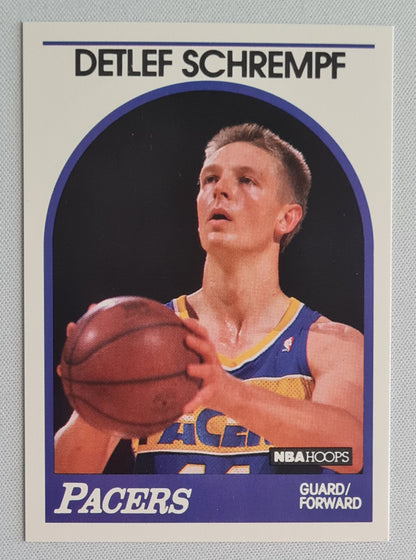 Detlef Schrempf - 1989 NBA (Hoops) Properties MLB Indiana Pacers  #282