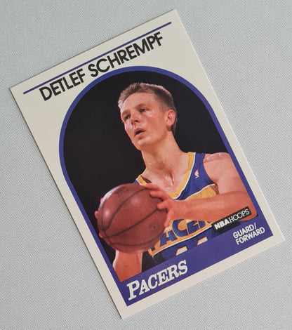 Detlef Schrempf - 1989 NBA (Hoops) Properties MLB Indiana Pacers  #282