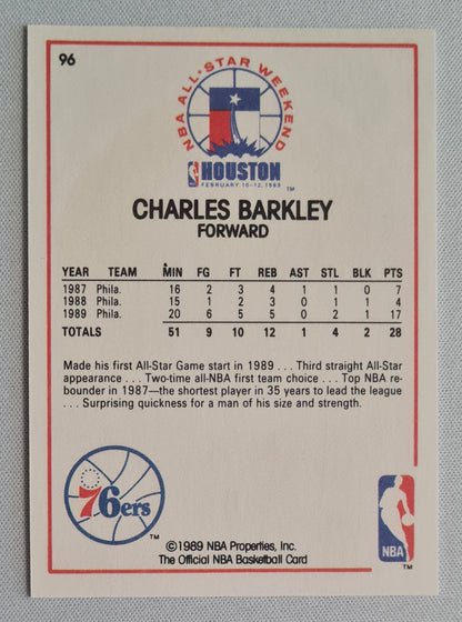 Charles Barkley - 1989 NBA Properties Inc NBA All-Star Game Weekend Houston #96