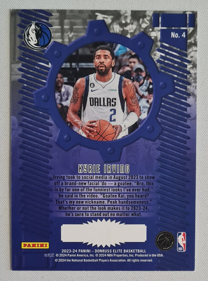 Kyrie Irving - 2023/24 Panini Donruss Elite Basketball Craftsmen NBA Dallas Mavericks #4