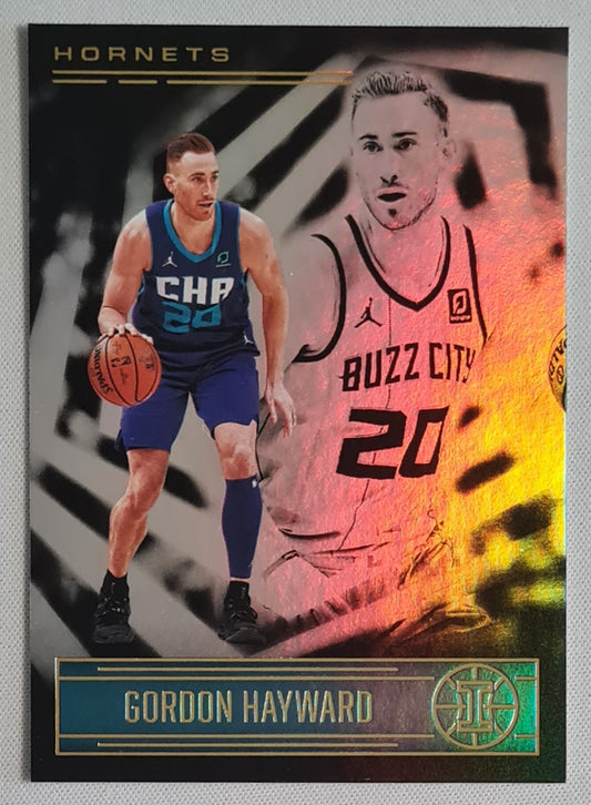 Gordon Hayward - 2020/2021 Panini Illusions Basketball NBA Hornets #64