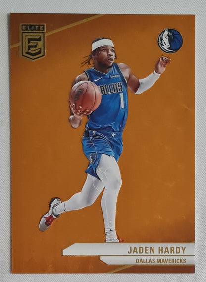 Jaden Hardy - 2023/24 Panini Donruss Elite Basketball NBA Dallas Mavericks #56 Orange