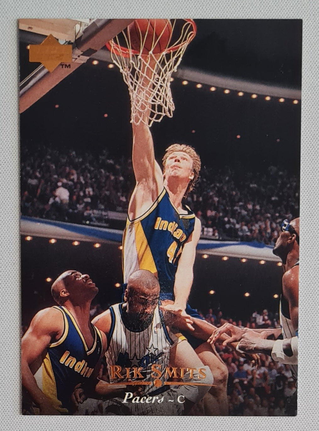 Rik Smits - 1995 Upper Deck NBA Basketball Indiana Pacers #18