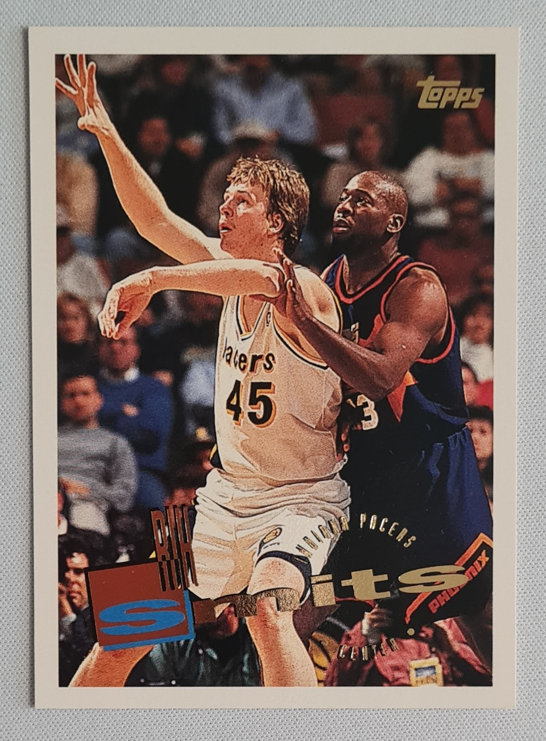 Rik Smits - 1996 Topps NBA Basketball Indiana Pacers #200