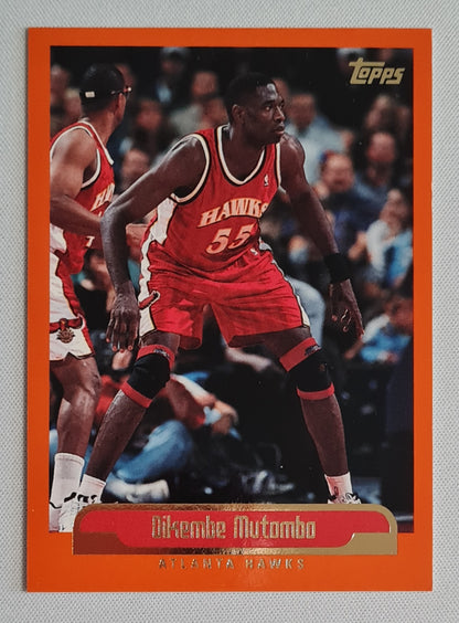 Dikembe Mutombo - 2000 Topps NBA Basketball Atlanta Hawks #150
