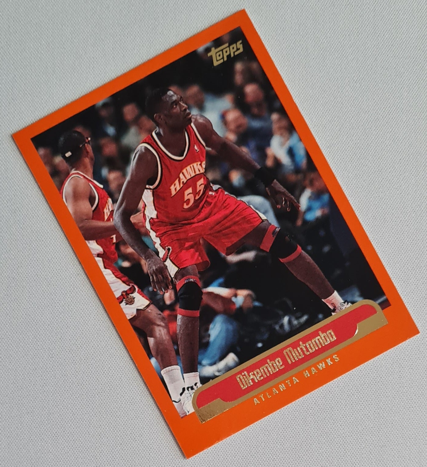 Dikembe Mutombo - 2000 Topps NBA Basketball Atlanta Hawks #150