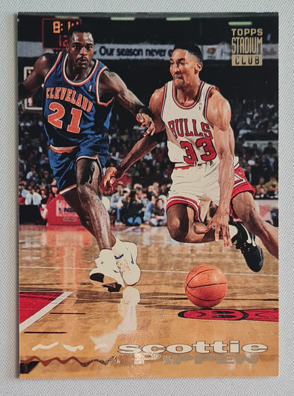 Scottie Pippen - 1994 Topps TSC NBA Basketball Chicago Bulls #300