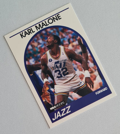 Karl Malone - 1989 NBA (Hoops) Property Inc. Utah Jazz #30