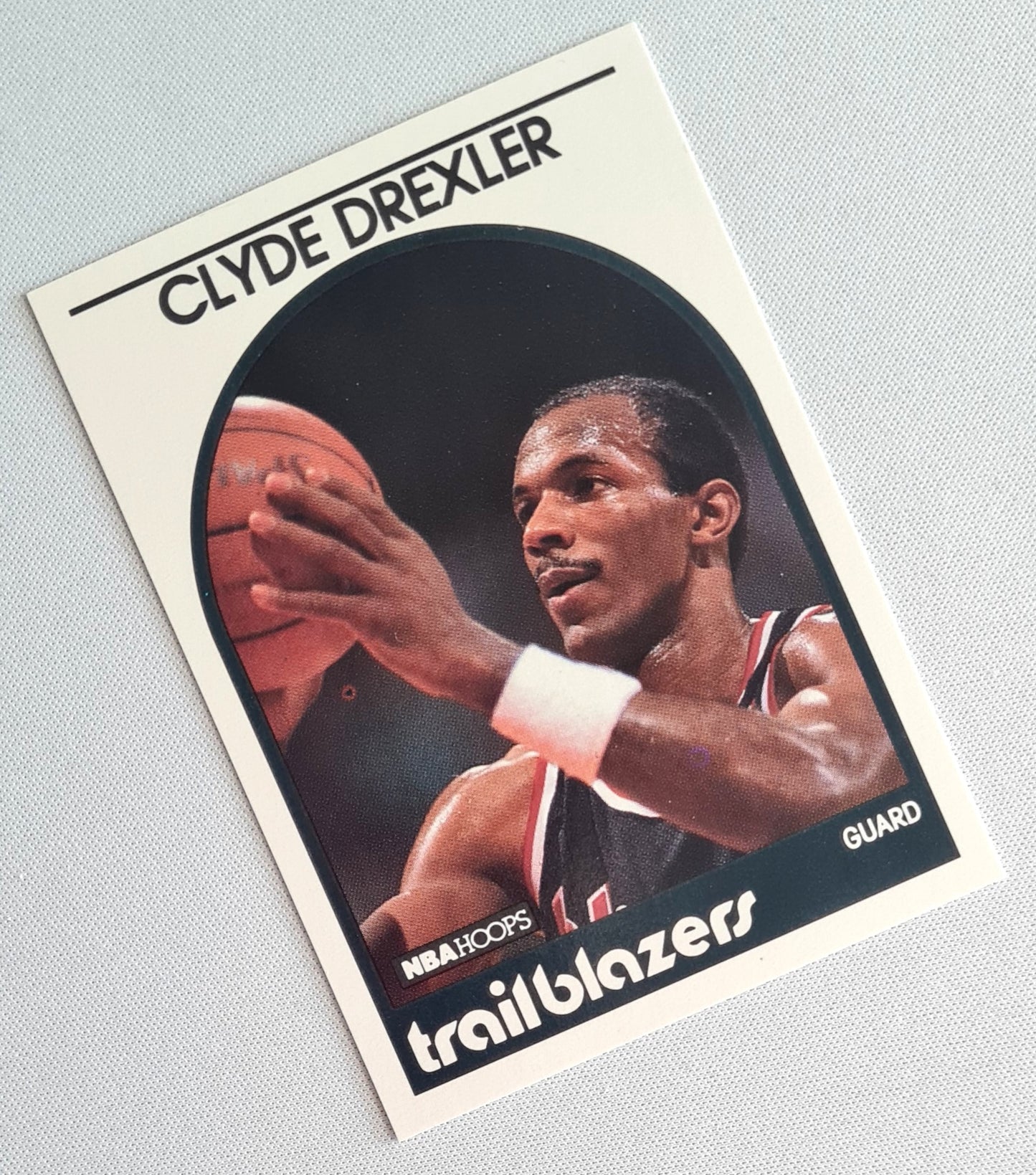 Clyde Drexler - 1989 NBA (Hoops) Property Inc. Portland Trailblazer #190