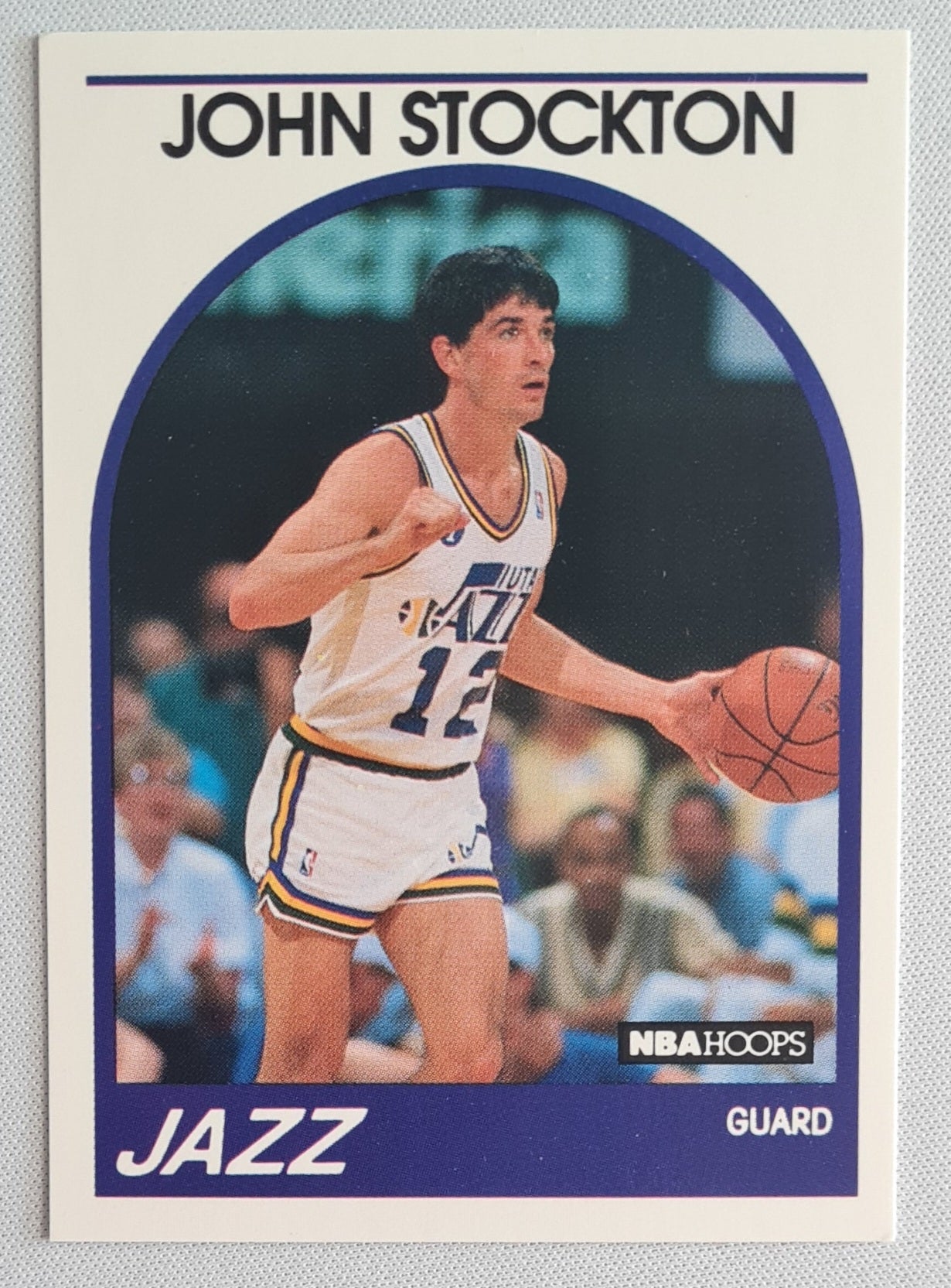 John Stockton - 1989 NBA (Hoops) Property Inc. Utah Jazz #140