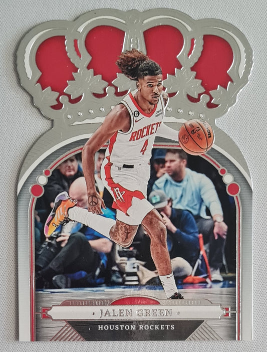 Jalen Green - 2022/03 Panini Crown Royale Basketball NBA Rockets #81