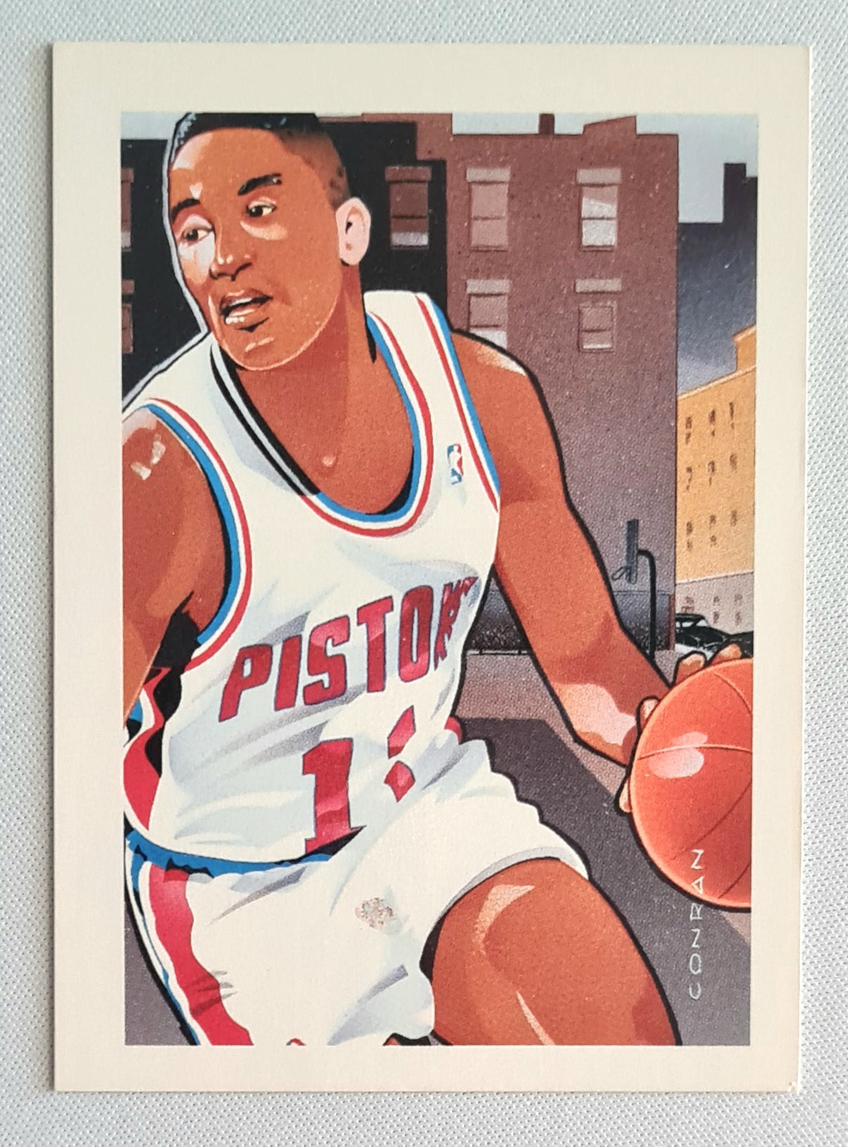 Isiah Thomas - 1991 NBA (hoops) Property Inc. Illustrated by: Kevin Conran #510