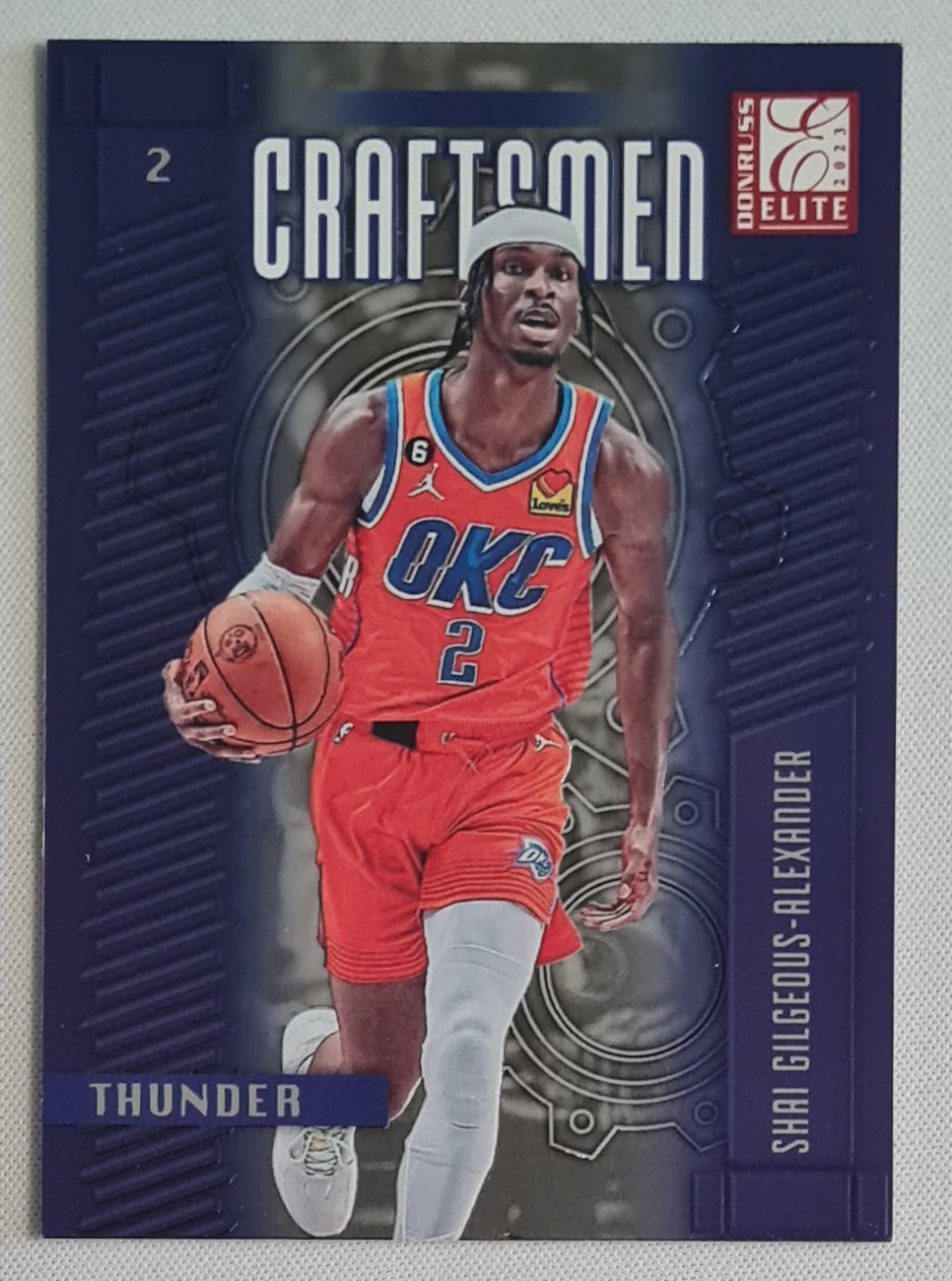 Shai Gilgeous-Alexander - 2023/24 Panini Donruss Elite CRAFTSMEN Basketball NBA Thunder #9