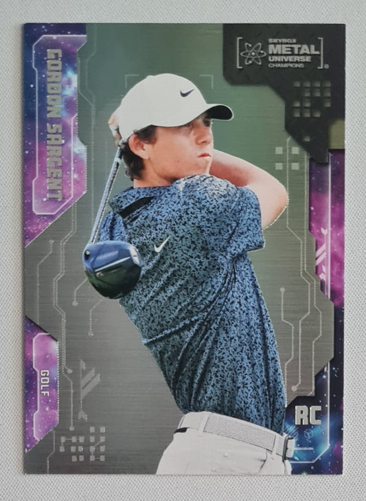 Gordon Sargent - 2024 SkyBox Metal Universe Champions Golf (RC) #23