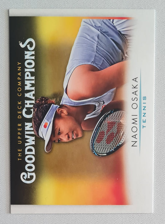 Naomi Osaka - 2021 Upper Deck Goodwin Champions Tennis #95