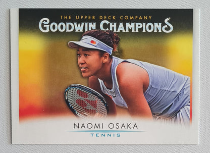 Naomi Osaka - 2021 Upper Deck Goodwin Champions Tennis #95