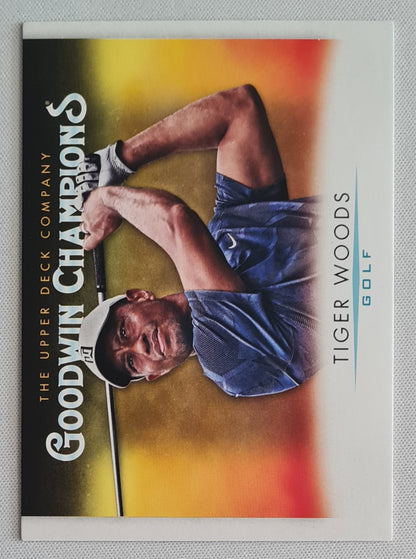 Tiger Woods - 2021 Upper Deck Goodwin Champions Golf #75