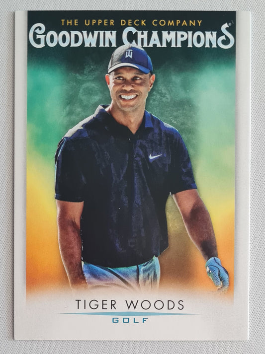 Tiger Woods - 2021 Upper Deck Goodwin Champions Golf #25