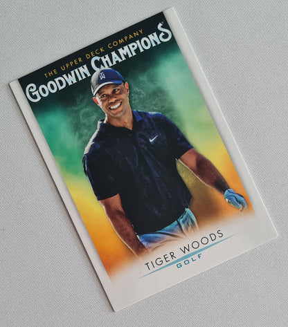 Tiger Woods - 2021 Upper Deck Goodwin Champions Golf #25