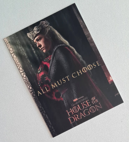 House of the Dragon - 2024 Home Box Office HBO Featuring: Queen Rhaenyra Targaryen - All Must Choose