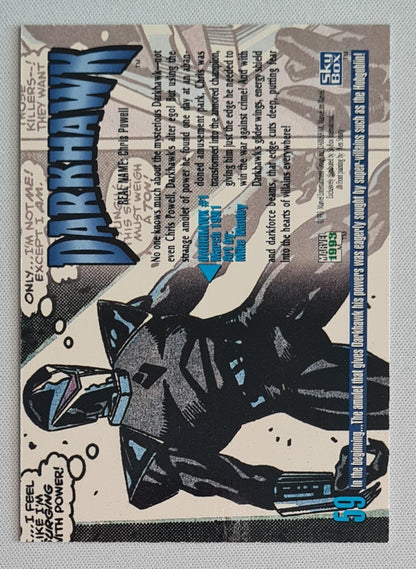 Darkhawk - 1993 SkyBox Marvel Entertainment Group Marvel Masterpieces #59