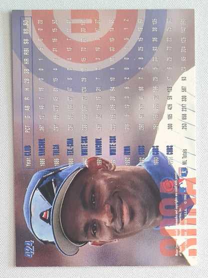 Sammy Sosa - 1994 Fleer MLB Baseball Chicago Cubs #424