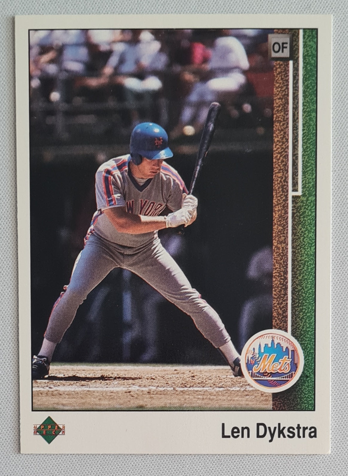 Len Dykstra - 1989 Upper Deck MLB Baseball NY Mets #369