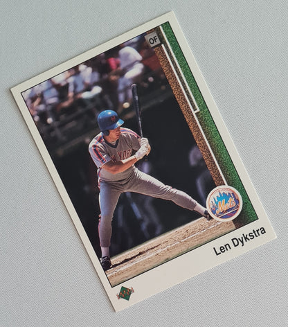 Len Dykstra - 1989 Upper Deck MLB Baseball NY Mets #369