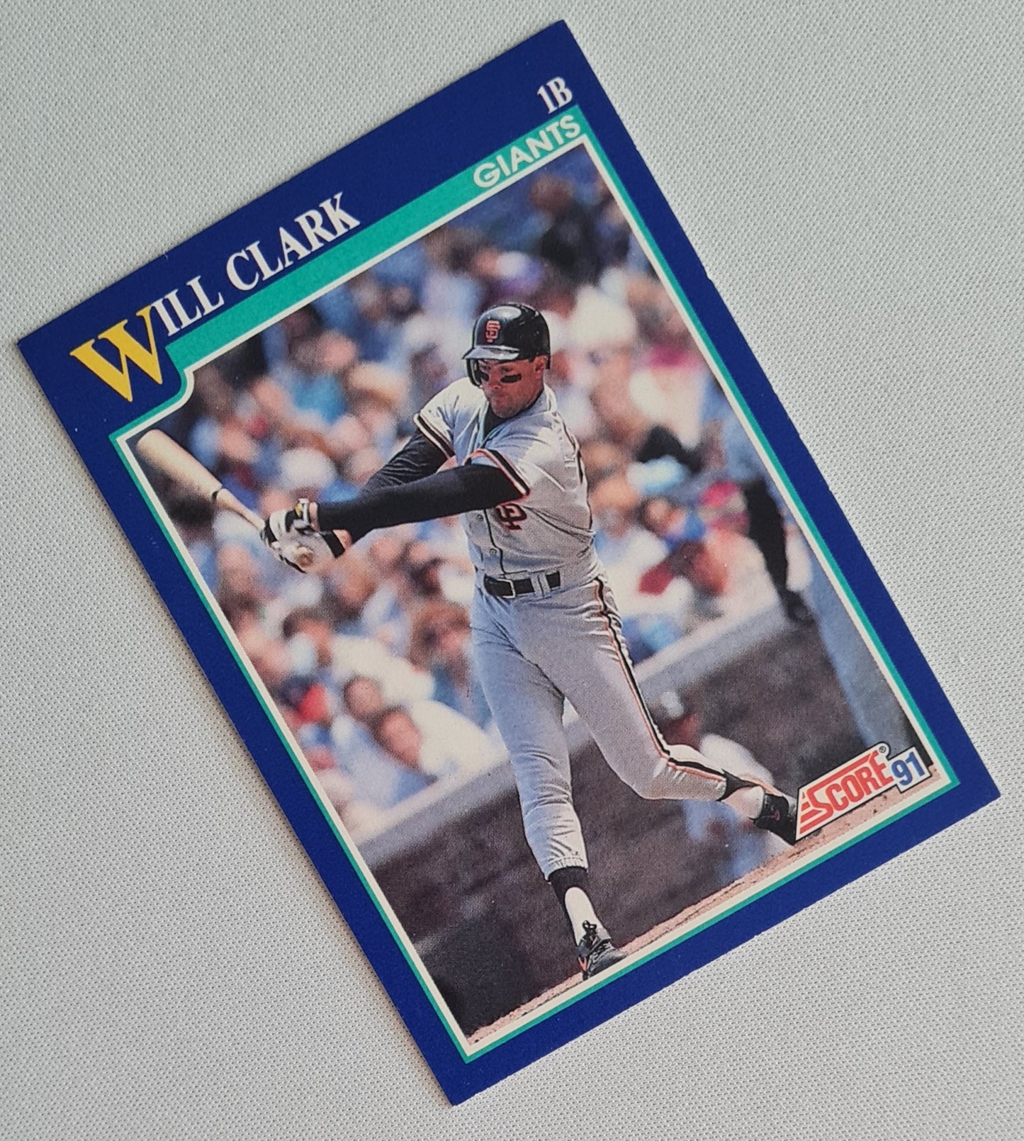 Will Clark - 1991 Score MLB Baseball SF Giants #7