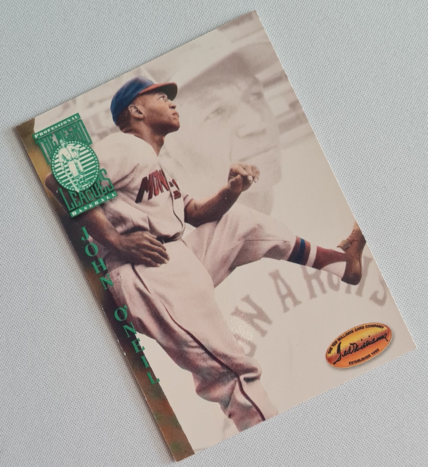 John "Buck" O'Neil - 1994 Ted Williams and the Card /Invisible Ink MLB Baseball #109