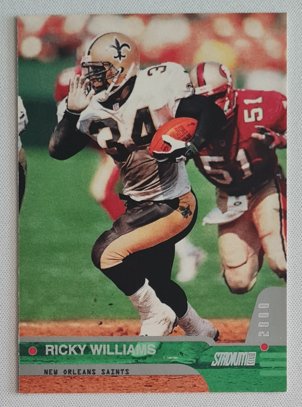 Ricky Williams - 2000 Topps NFL Football New Orleans Saints #60