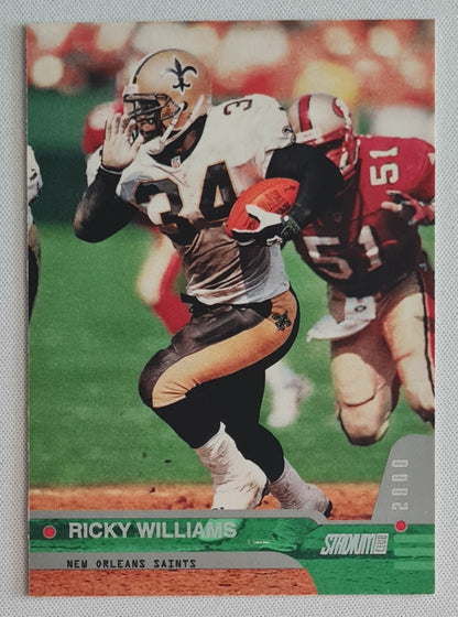 Ricky Williams - 2000 Topps NFL Football New Orleans Saints #60
