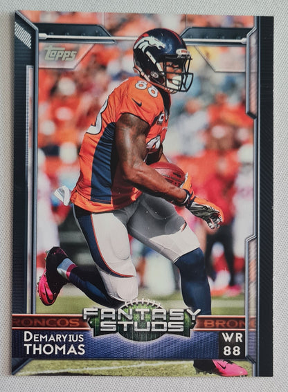Demaryius Thomas - 2015 Topps Fantasy Studs NFL Denver Broncos #318
